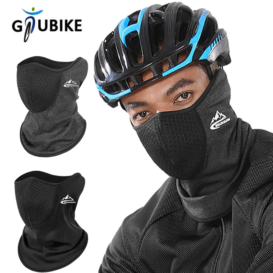 【セール中】GTUBIKE 冬防風屋外釣り暖かいマスクスポーツバンダナスカーフサイクリングフェイスカバーネックゲートルバイクハーフマスク帽子