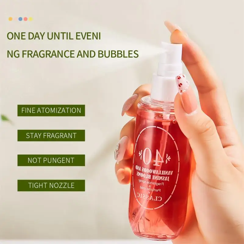 

Ladies Dating Fresh and Natural Long-lasting Fragrance Non-pungent Flower Fragrance Body Perfume Spray