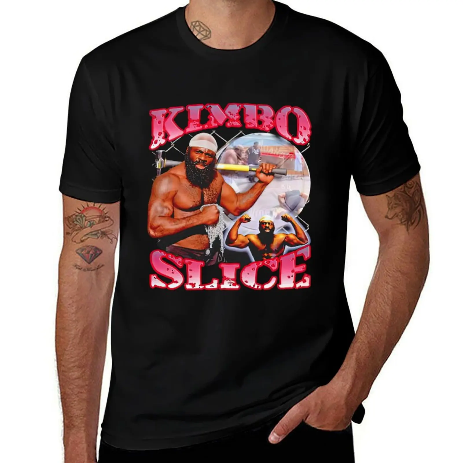 R.I.P. Kimbo Slice T-Shirt Light Athletic Short Sleeve Tee Shirt T-Shirt