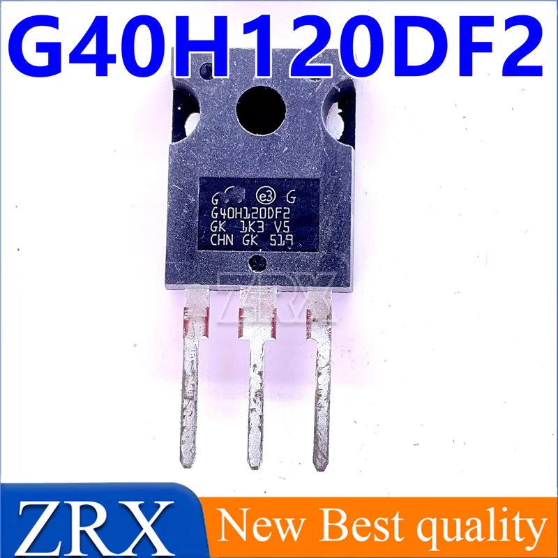 5 Pçs/lote G40H120DF2 brandnew importado 40A 1200V TO-247 máquina de solda comumente usada tubo MOS de potência IGBT em estoque