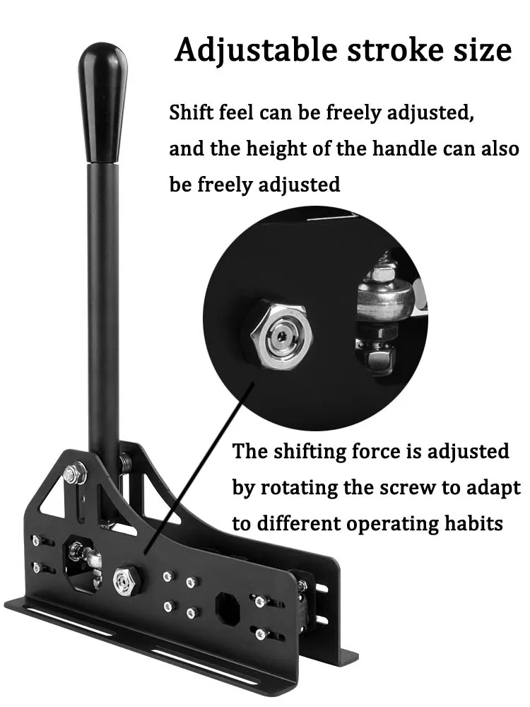 SIM USB hamulec ręczny sekwencyjna dźwignia zmiany biegów gry wyścigowe dla Logitech G25 G27 G29 T300 T500 System hamulca ręcznego Thrustmaster