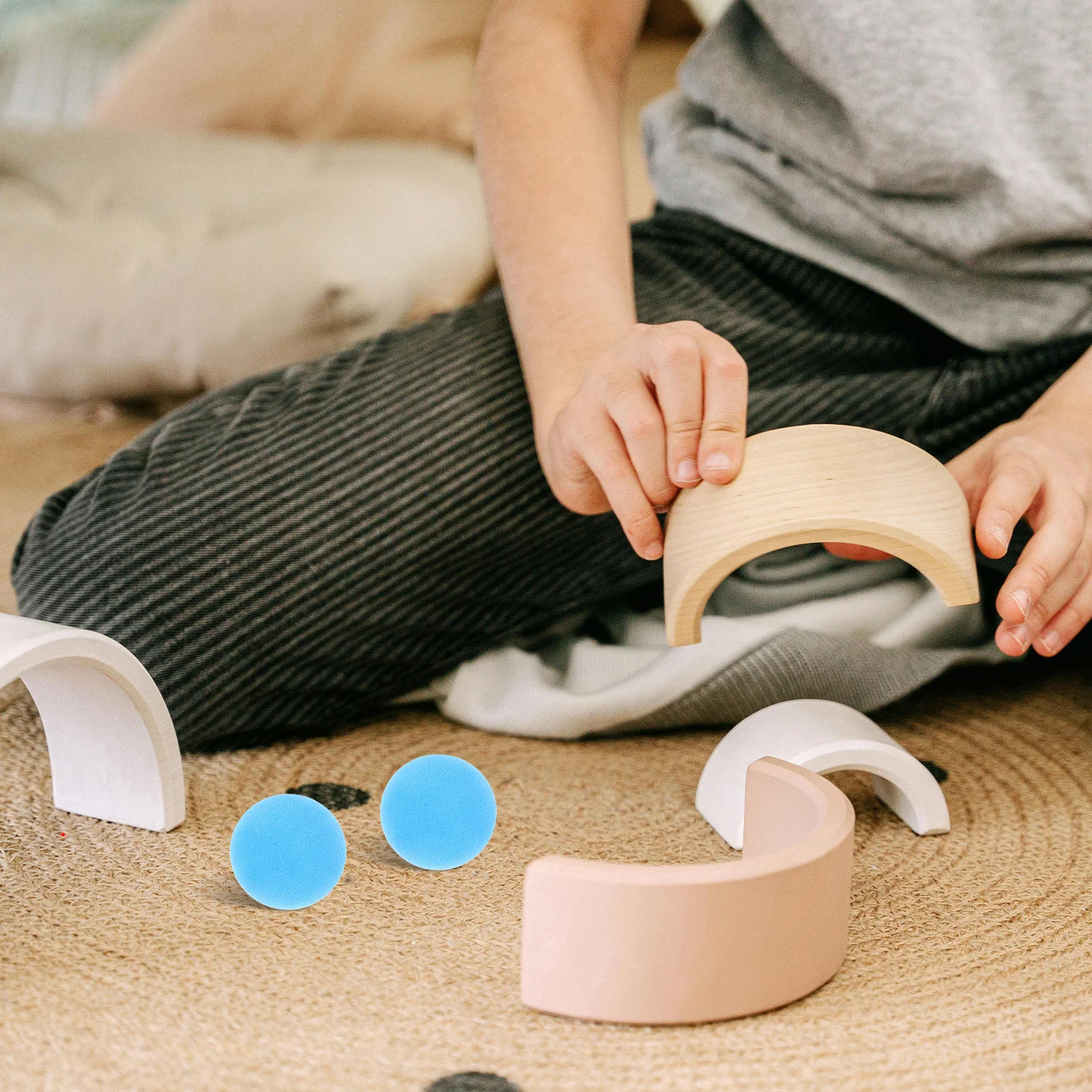 12 Uds. Pelota de espuma suave Eva, juego divertido para niños, actividades al aire libre en interiores, pelotas pequeñas coloridas, pelotas de espuma navideñas para jugar seguro