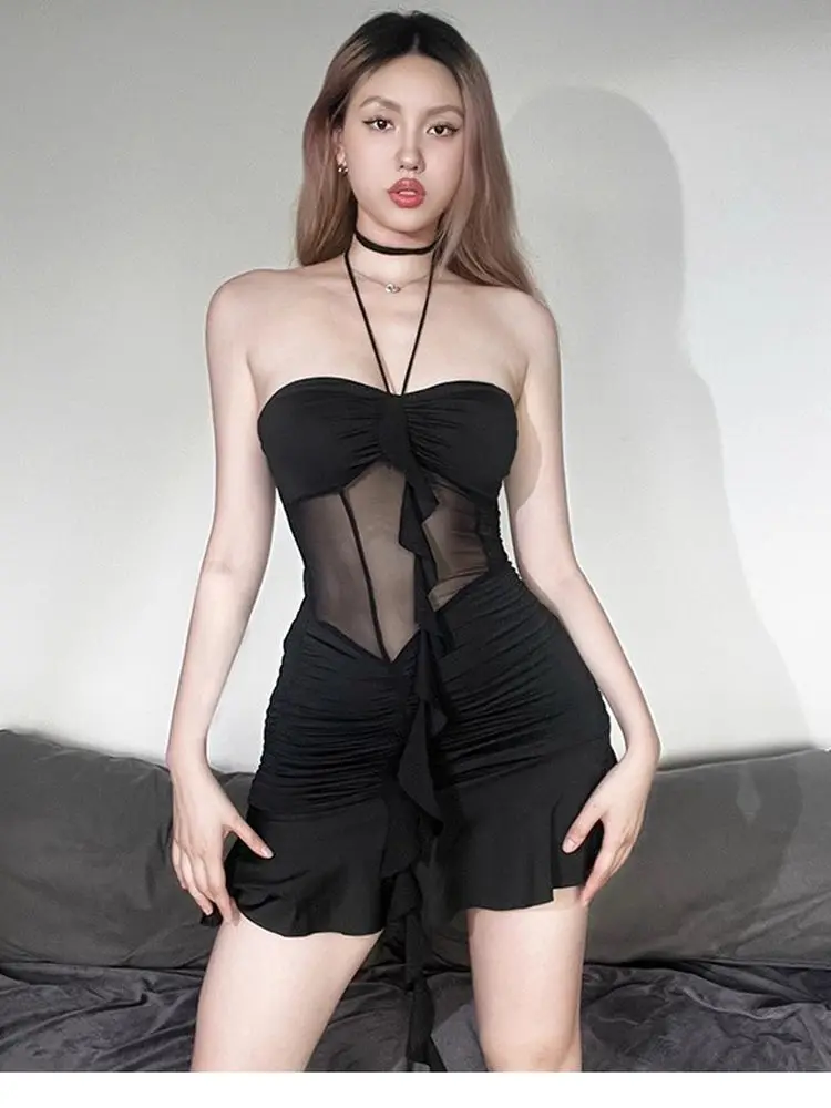 

SylCue сексуальный модный укороченный топ и юбка комплект женский жилет с запахом облегающий платье Multi Sle горячая девушка летняя мода