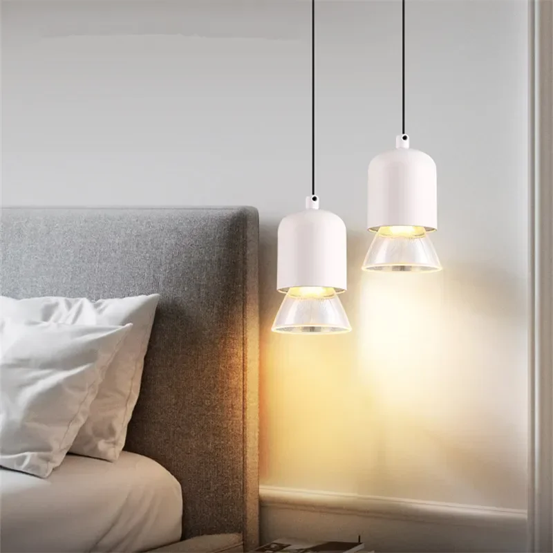 ASHER Modern Style LED Pendant Lights Simply Creative Bedside Hanging Lamp For Home Dining Room Bedroom Bar Decor