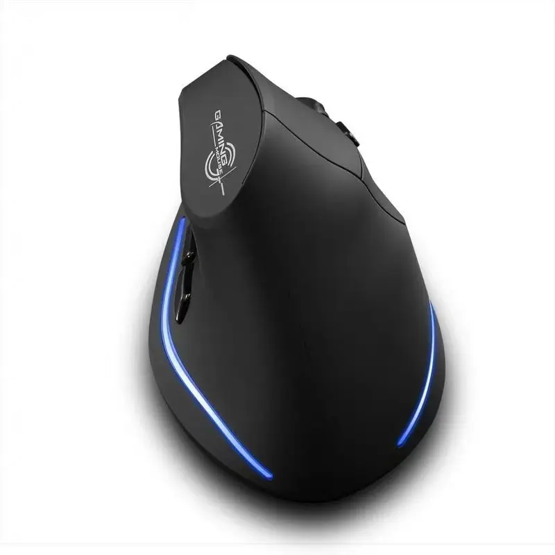 Mouse verticale Zelotes F-35, mouse wireless da tavolo ergonomico portatile per notebook, mouse stereo wireless per e-sport.