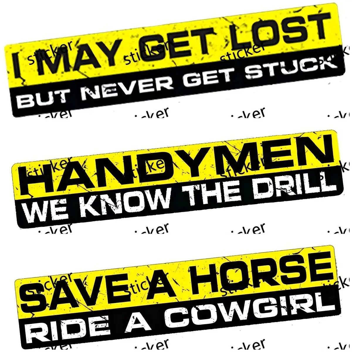 

Car Styling Waterproof I Go Anywhere Decal Sticker Vinyl Funny 4x4 Offroad Car Sticker Waterproof Decor Reflective