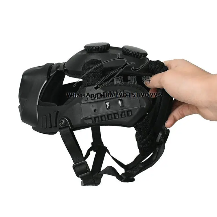 

Multi functional universal self-adhesive clothes hanger, comfortable night vision mask, goggles, soft helmet 0-65mm symmetrical