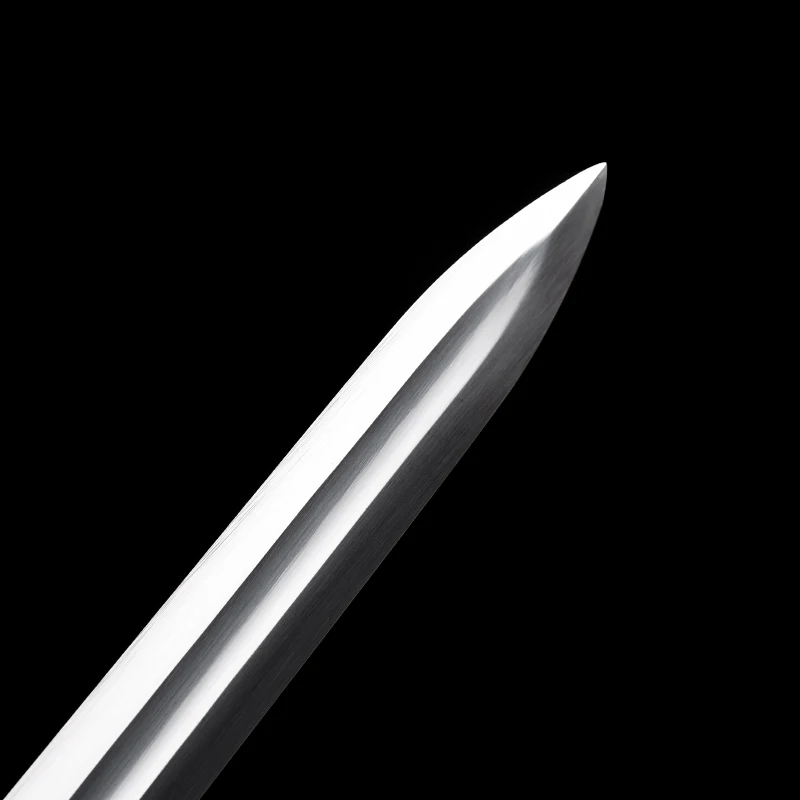 سيف تانغ الصيني 1060 شفرة فولاذية عالية الكربون حقيقي كامل تانغ حاد جاهز معركة المحارب جيان السيوف سلاح كاتاناس