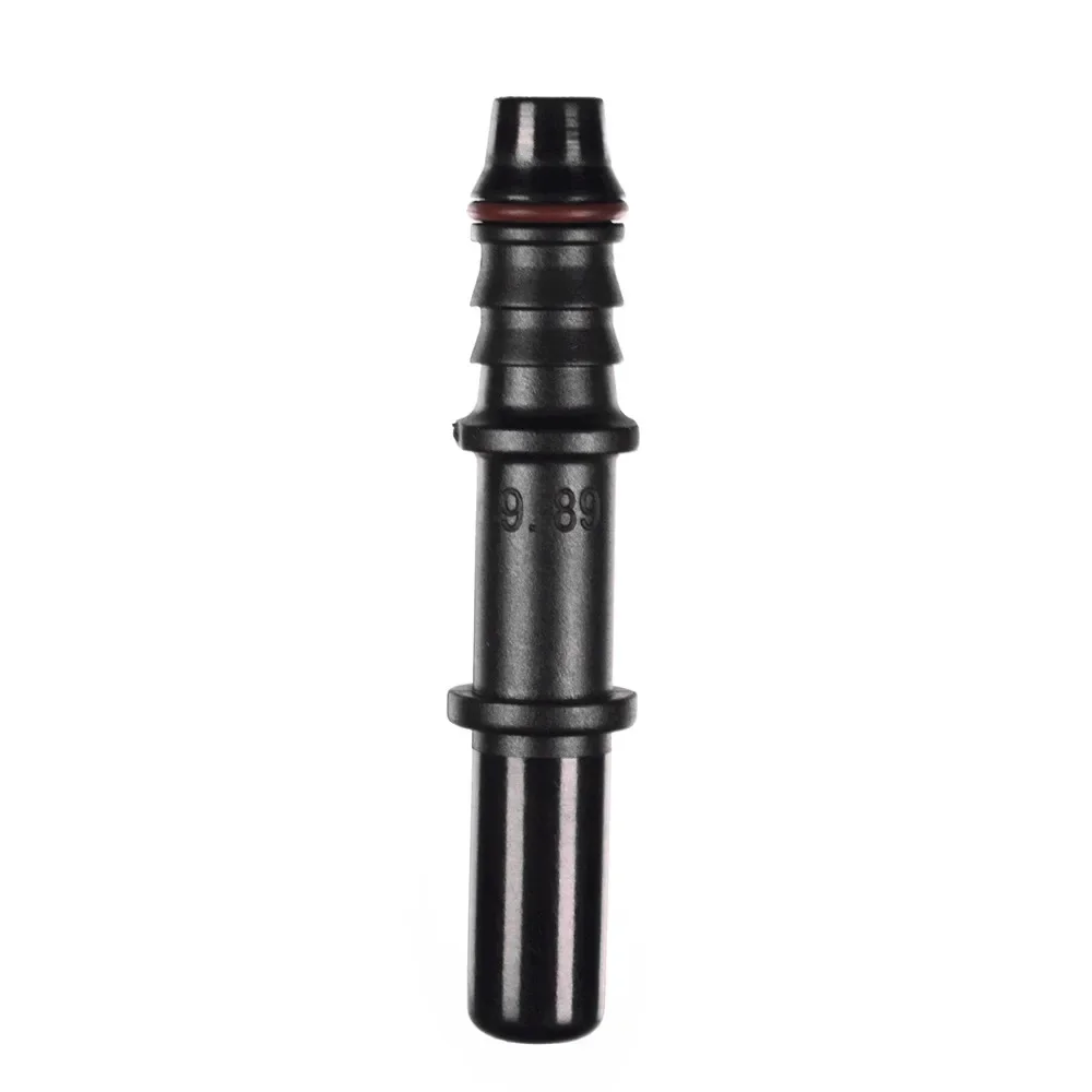 

9.89mm Male Connector for Fuel Hose ID9.5 - 3/8" Fitting Auto Car Truck Motorcycle Fuel Hose Adapter Connector