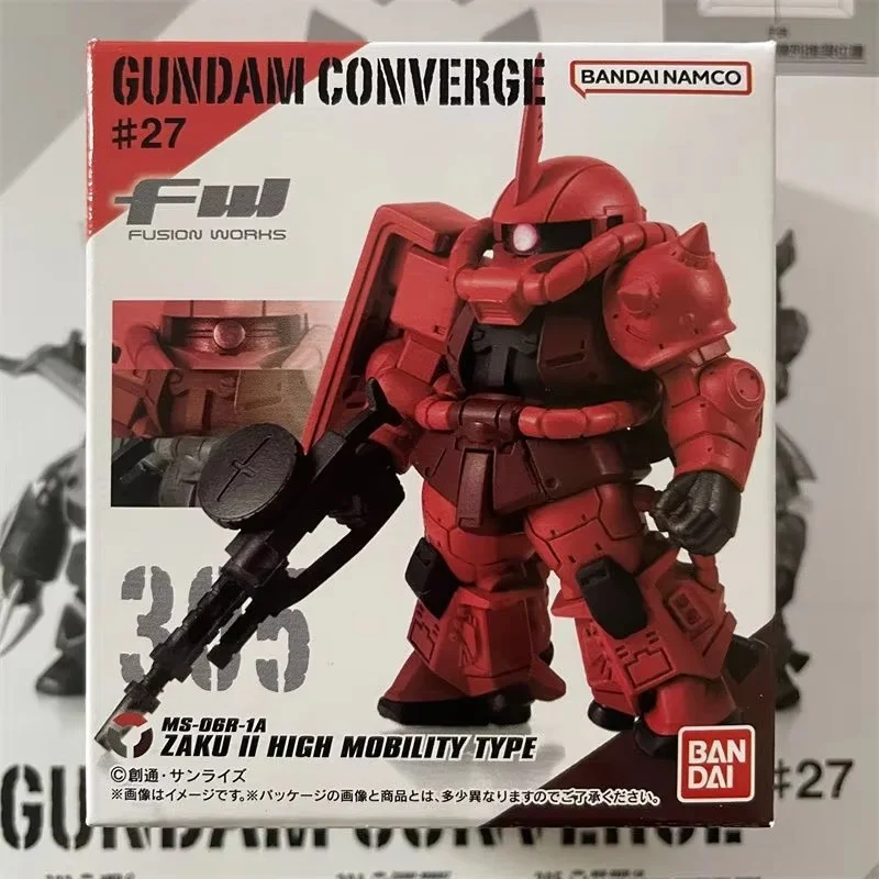 Spot Goods Bandai Véritable Fw Converge # 27 figurines d'anime Zgmf-Mm07 Z'Gok Xxxg-01sr Sandrock Gelgoog canon Gashapon Shokugan jouet