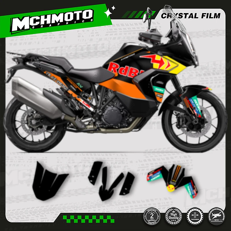 

MCHMFG Custom Team Graphics Decals Stickers Kits for KTM 2021 2022 2023 ADV 1290 R S