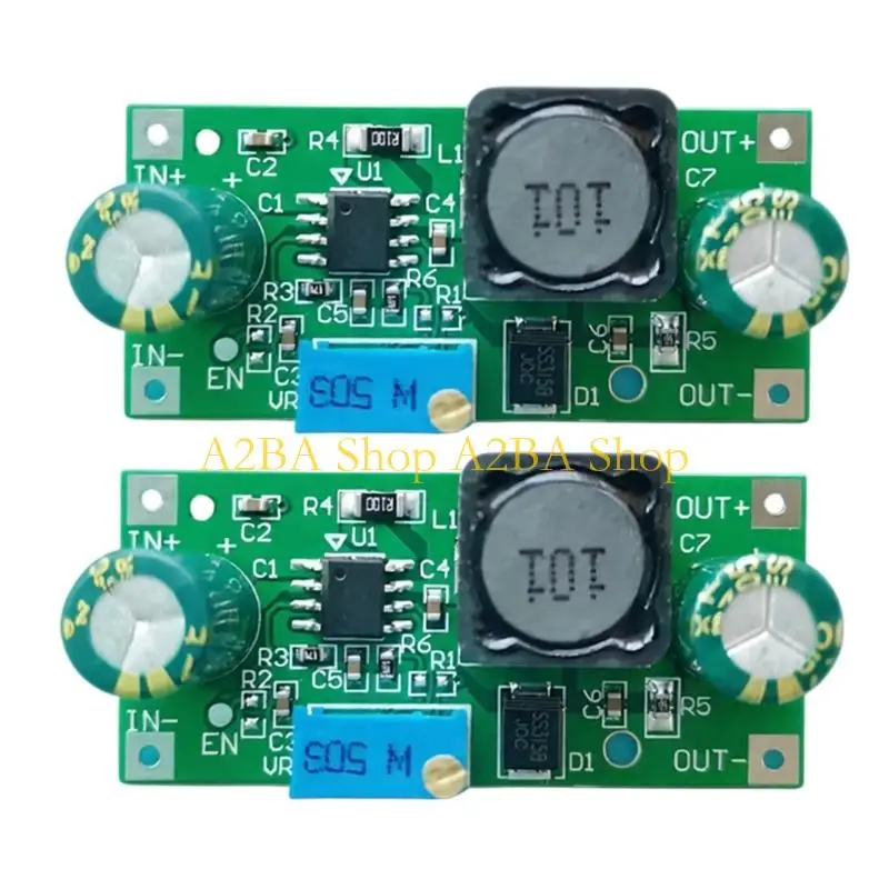 A2BA Wide Input Voltages Bucking Converters DC12-120V to DC1.5-48V Adjustable Voltages Regulator For Communication Devices