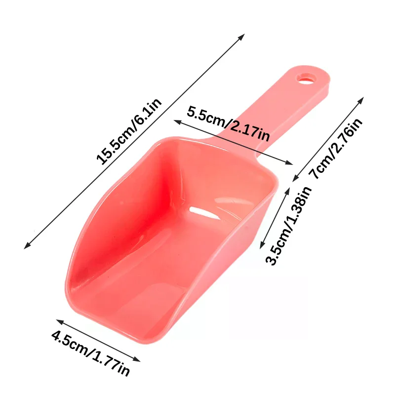 Multi Purpose Plastic Scoops Ice Scooper Rice Flour Candy  Corn Coffee Bean view 6