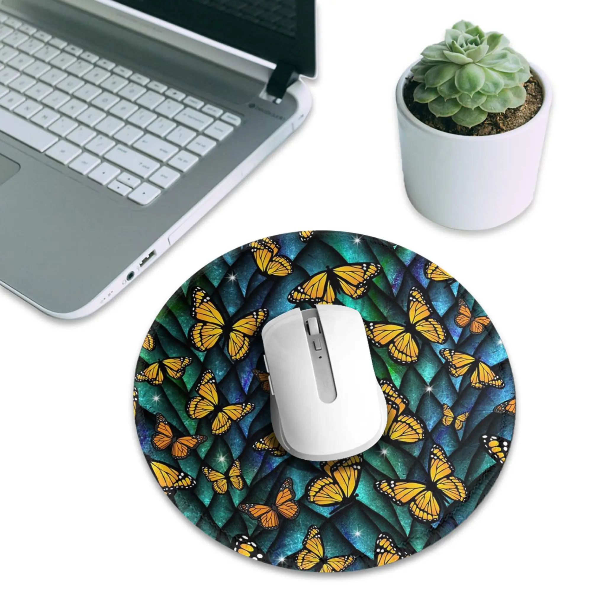 Fantasy Butterfly Dragon! Mouse Pad Computer Keyboard Mouse Mat Gamer PC Laptop Desk Mat Office Accessories Table Mats