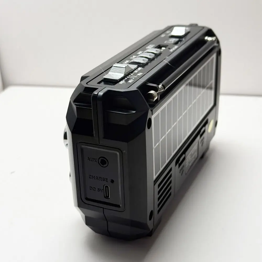 

Портативное FM-радио с ручной зарядкой, высокой чувствительностью, беспроводной цифровой приемник AM/FM/SW, фонарик, многодиапазонный приемник