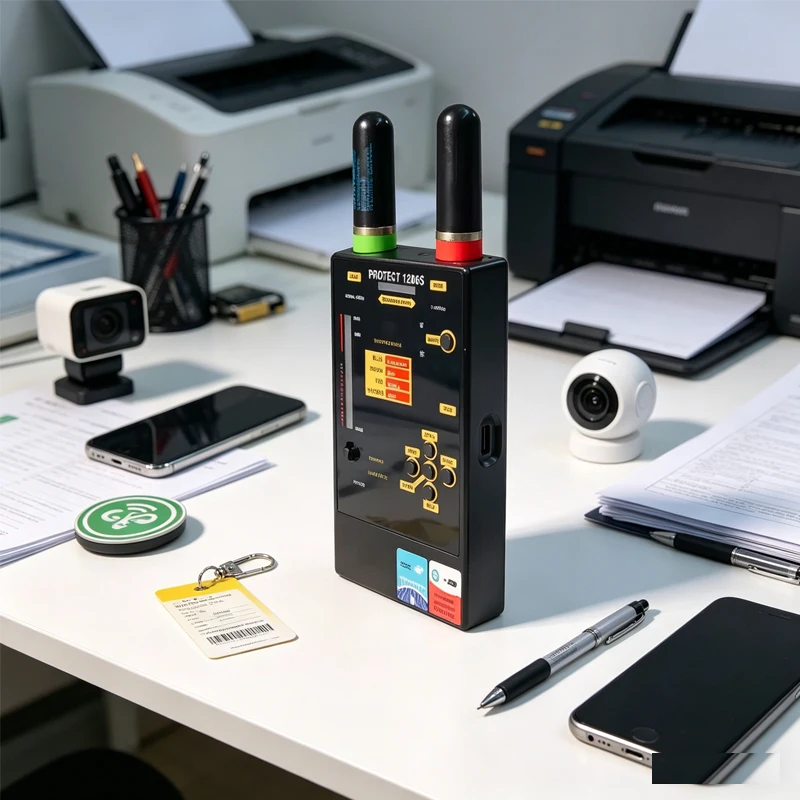 

Детектор скрытых камер PROTECT 1206S, сканер радиочастотных сигналов 12 ГГц с регулируемой чувствительностью, детектор GPS-трекеров