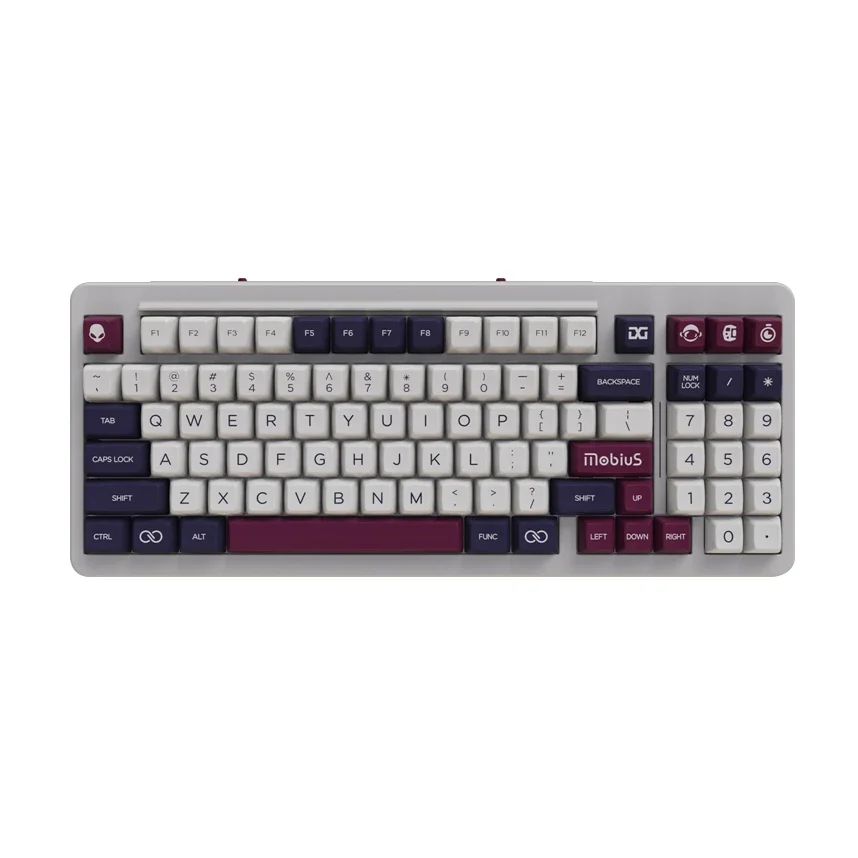 Domikey sa abs doubles hot keycap mobius sa profil für mx stamm tastatur poker 87 104 gh60 xd64 xd68 xd84 xd96 xd75 xd87