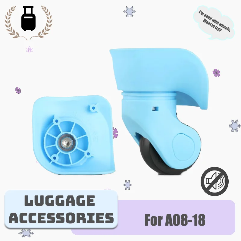 

For A08-18 Silent Suitcase Wheel Replacement Parts Achieve Interference-free, Smooth Gliding Suitcase Wheel Accessories