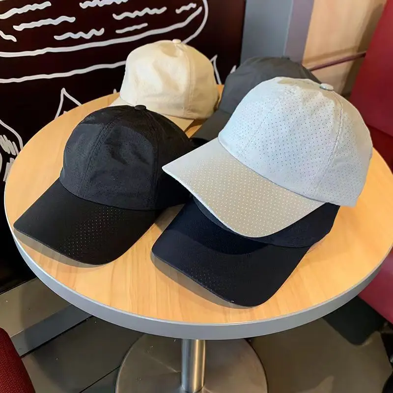 

Summer Fashion Quick-drying Lightweight Breathable Unisex Outdoor Sunshade Baseball Cap Light Plate Solid Color Sunscreen Cap