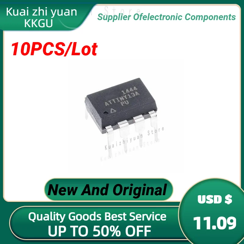 10PCS/Lot New And Original ATTINY13A-PU DIP-8 ATTINY13A-SSU SOP-8 ATTINY13A ATTINY13A-SSUR SOP8 Chipset Quality Goods