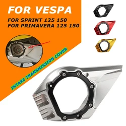 Motorcycle Accessories Air Intake Cover Transmission Guard Engine Box Cap FOR VESPA Primavera 125 Sprint 150 Primavera125 2024