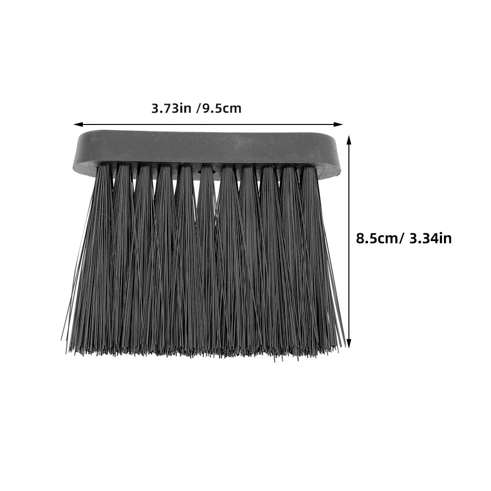 Conjunto de escova para lareira estilo europeu, limpador de cinzas para queima de madeira, mini pá de reposição, cabeça de aquecimento para villa, ferramenta portátil