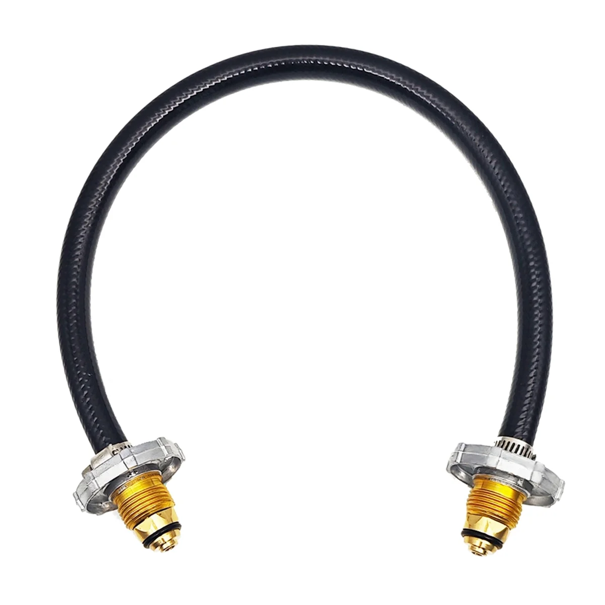 A06T-Camping Gas Stove Propane Refill Adapter Filling Connection Hose Outdoor Camping Gas Accessories Filling