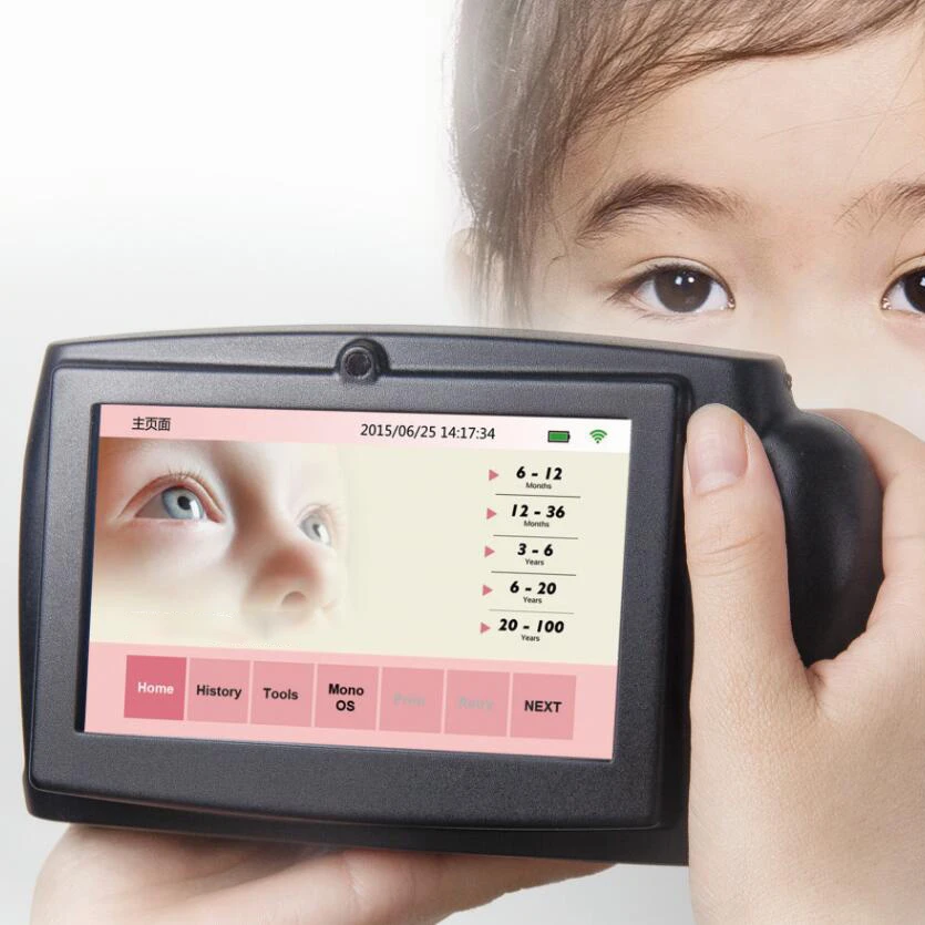 NEW Handheld full automated Vision optometrist Screener Ocular Screening