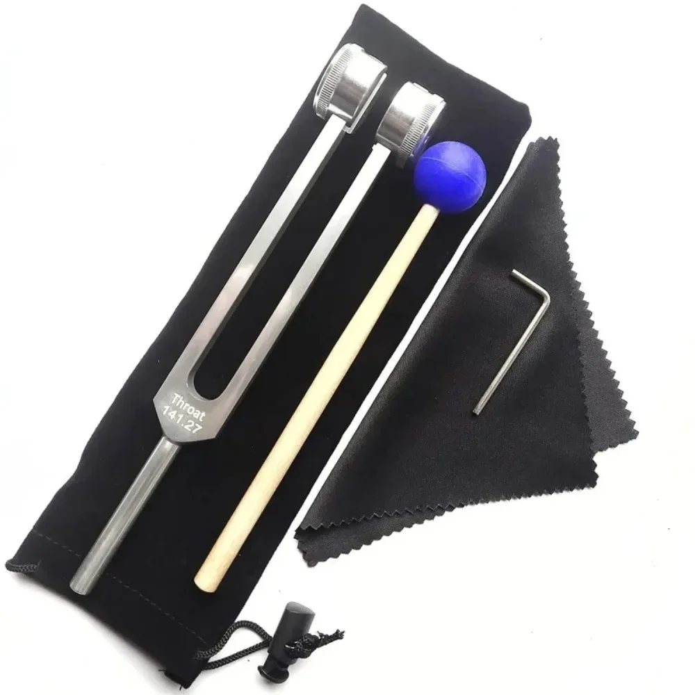 Aluminium Stimmgabel Set Professionelle Yoga Meditation Sound Heilung Therapie Chakren Percussion Instrumente Stimmgabeln Sets – Detail 5