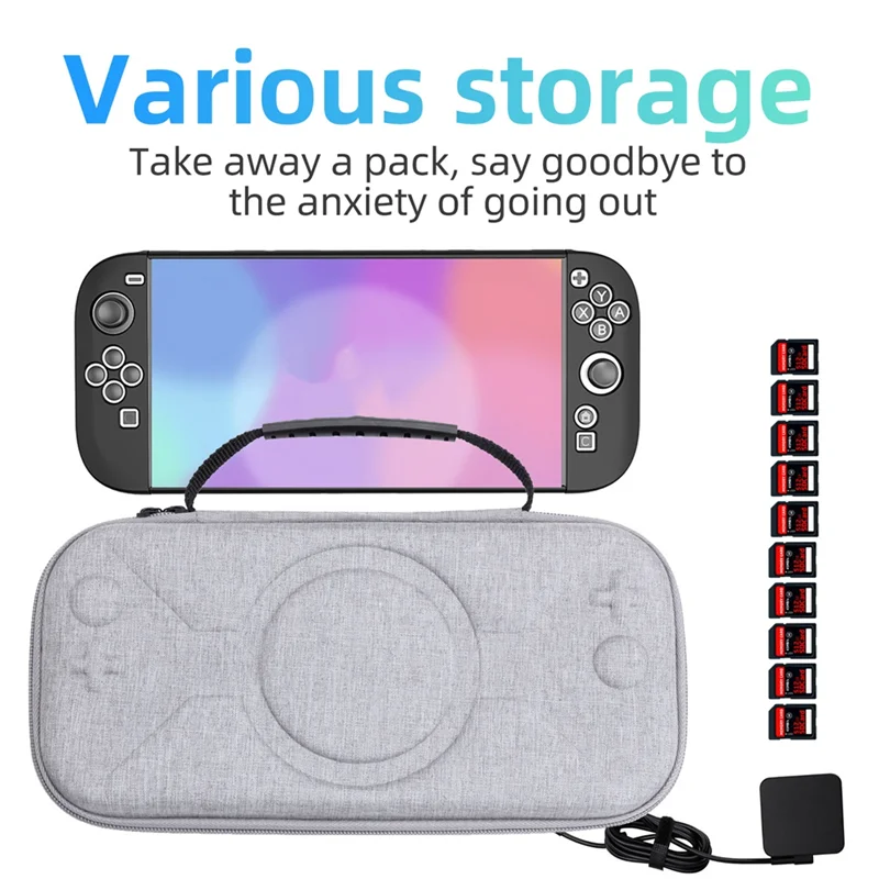 FFYY-Storage Bag For Nintendo Switch 2 Travel Carrying Case For Switch 2 Shockproof Protective Case Game Accessories