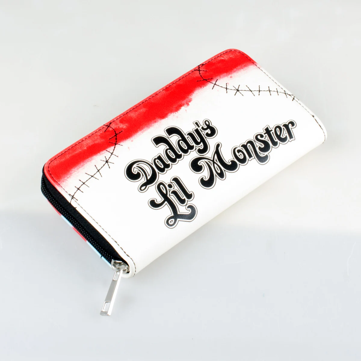 Christmas Gift Embroidery Zipper Wallet Printing Fashion Large Capacity Card Bag Zero Wallet