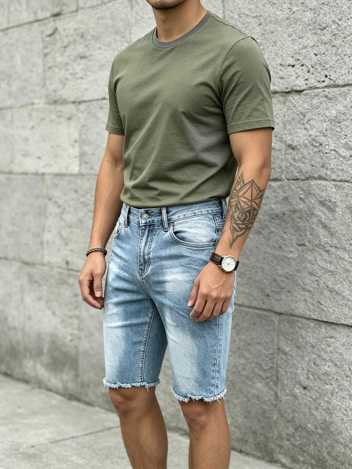 Men'S Shoes With Jeans - Erkek Yüksek Esnek Skinny Jean Pantolon,
