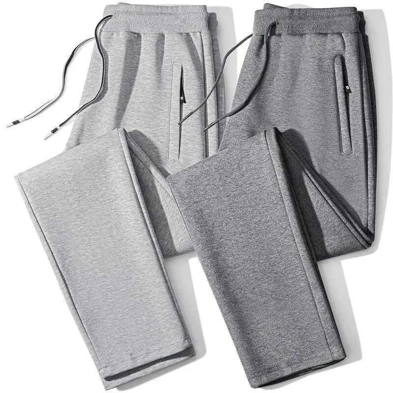 Women's Casual Work Pants Spring Autumn Loose Cuffed Long Trousers Outdoor Wear Resistant Pocket Zipper Trousers for Labor
