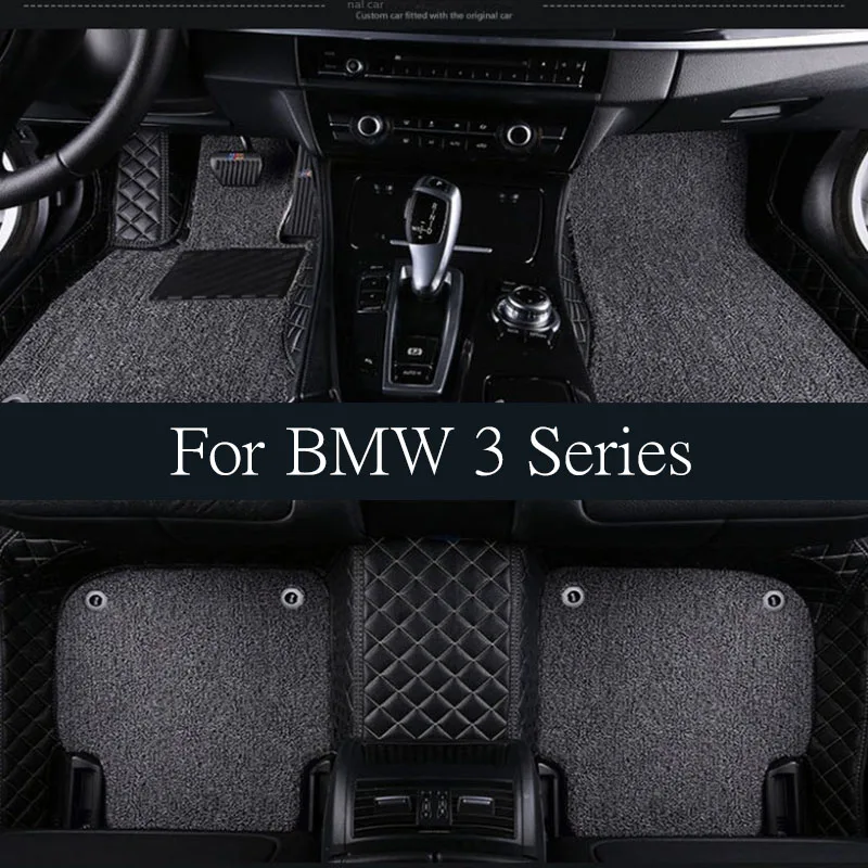 Car Floor Mat for BMW 3 Series G20 M340i 330i 330d M340d 318i 2019~2023 Foot TPE Liner Carpet Pad Custom Cover Rug trunk mat