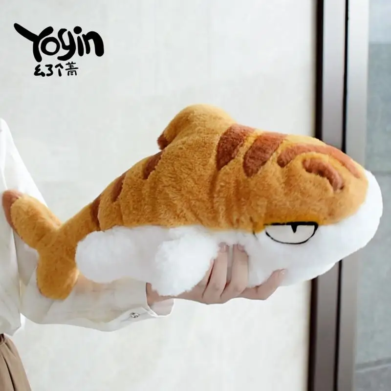 50-70cm Plush Doll Anime Black Sharkitty Peripheral Plush Toy Creative Plush Stuffed Doll Kawaii Decor Birthday Birthday Gifts