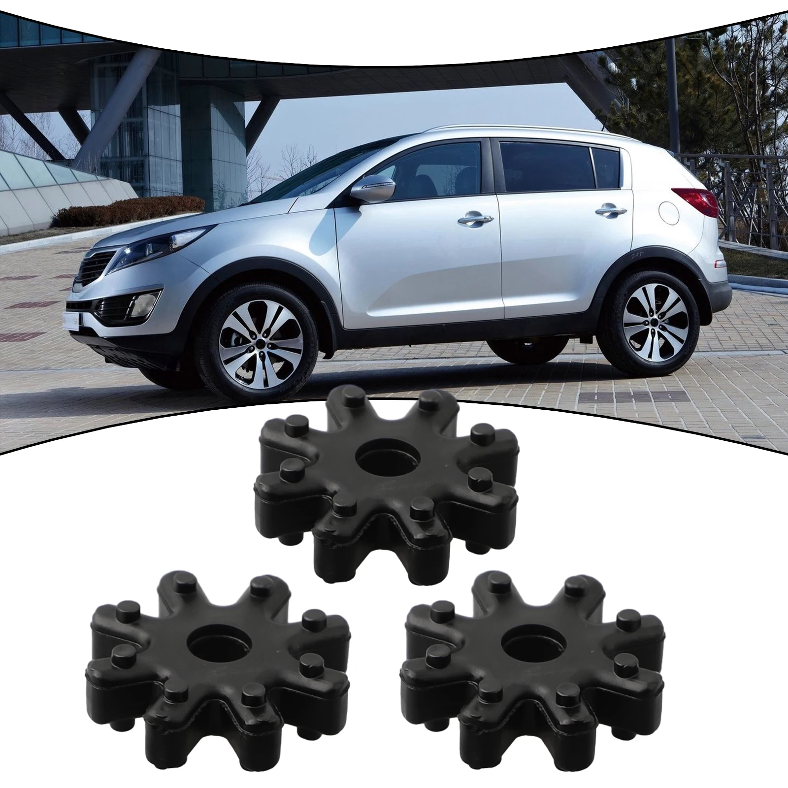 

3PCS Flexible Coupling Steering Coupling For Hyundai I30 FD For Sonata For Kia Soul 2010-14 For Cadenza 14- 56315-2K000FFF