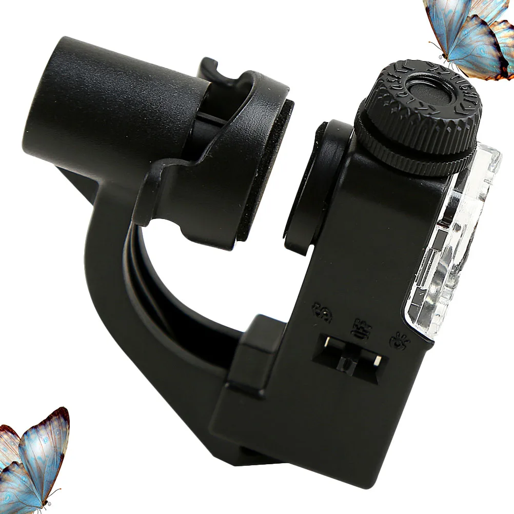 

Portable Phone 90X Magnifier Clip-on LED Light for Mobile Mobile Phone Microscope Inspection Study Microscope Instrument
