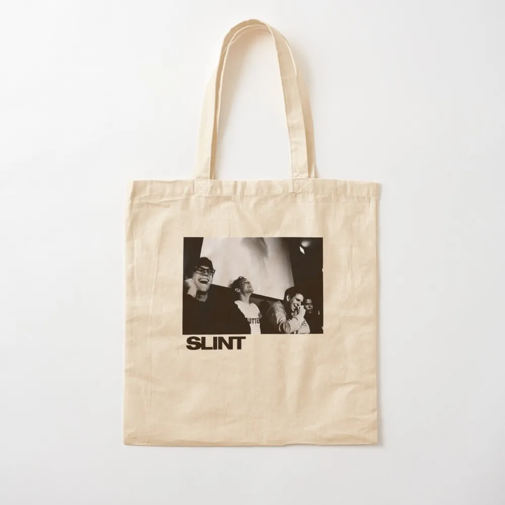 Slint Smile Tote Bag Cloth bag Shopper bag tote university Canvas Tote