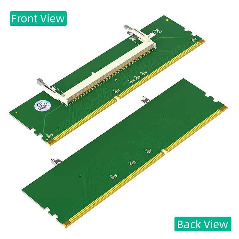 NEW DDR3 SO‑DIMM To Desktop DIMM Memory Adapter Card Laptop SO‑DIMM DDR3 RAM To Desktop PC DIMM Memory Converter Expansion Board