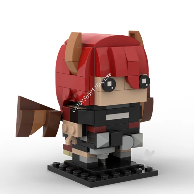 

168pcs MOC Zentreya dragon Brickheadz Model Building blocks creative Modular DIY Toys Birthday idea Assemble Christmas gifts