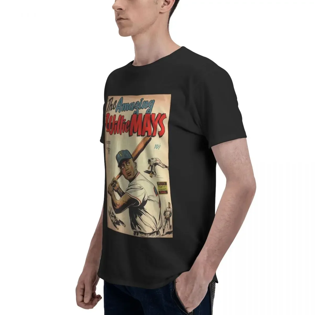 The Amazing Willie Mays T Shirt Short Sleeve Idea Mens Women T Shirt Graphic Y2K Clothes