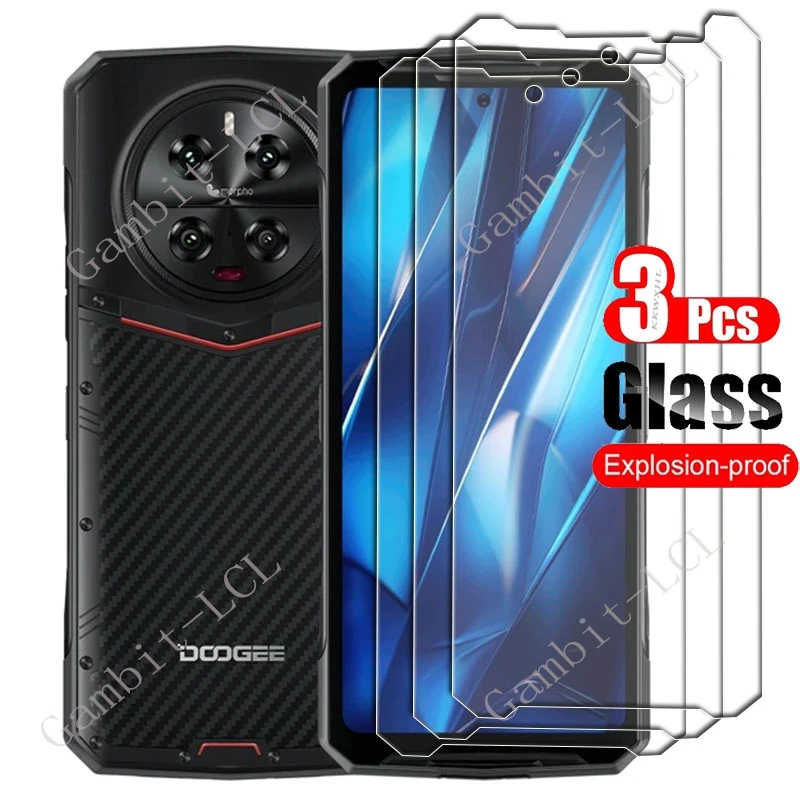 3PCS 9H HD Tempered Glass For Doogee DK10  6.67\