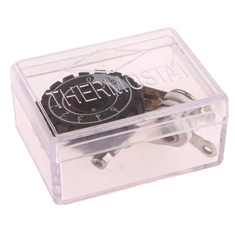 

Новый комплект термостатов с ручкой-регулятором для электрических паровых утюгов ES-300, ES-94A, ES-94B, терморегулятор температуры.