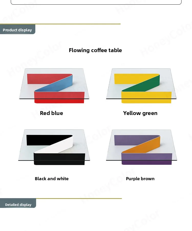 Coffee table living room model room personalized small apartment metal square simple post-modern table