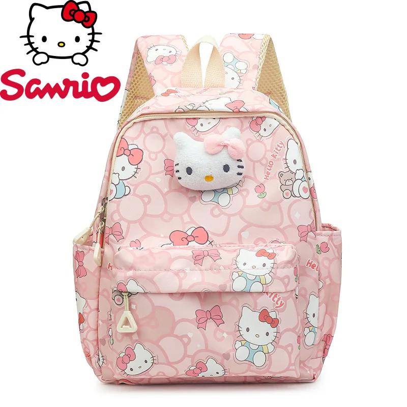 Children's School Bag Cute Cartoon Backpack Lightweight Versatile Student Bag Travel Tote Bag Handbag