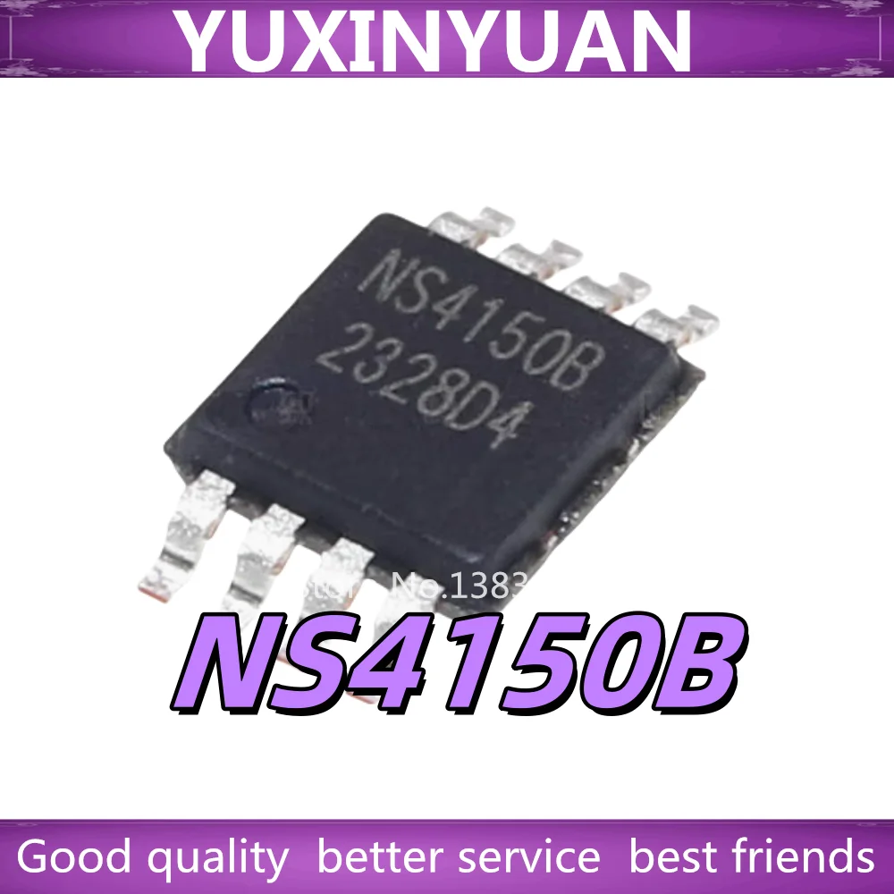 10/PCS New Original NS4110 NS4110B SOP8 NS4150 NS4150B MSOP8 10W Mono audio amplifier chip In Stock