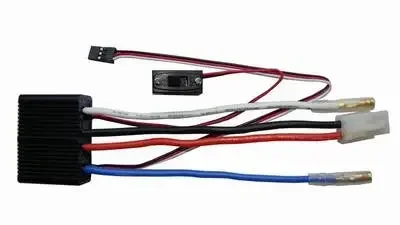 

6-17V bidirectional brushed ESC motor high voltage electronic governor waterproof ESC 150A 4S 75A for HPI HSP RC car boat