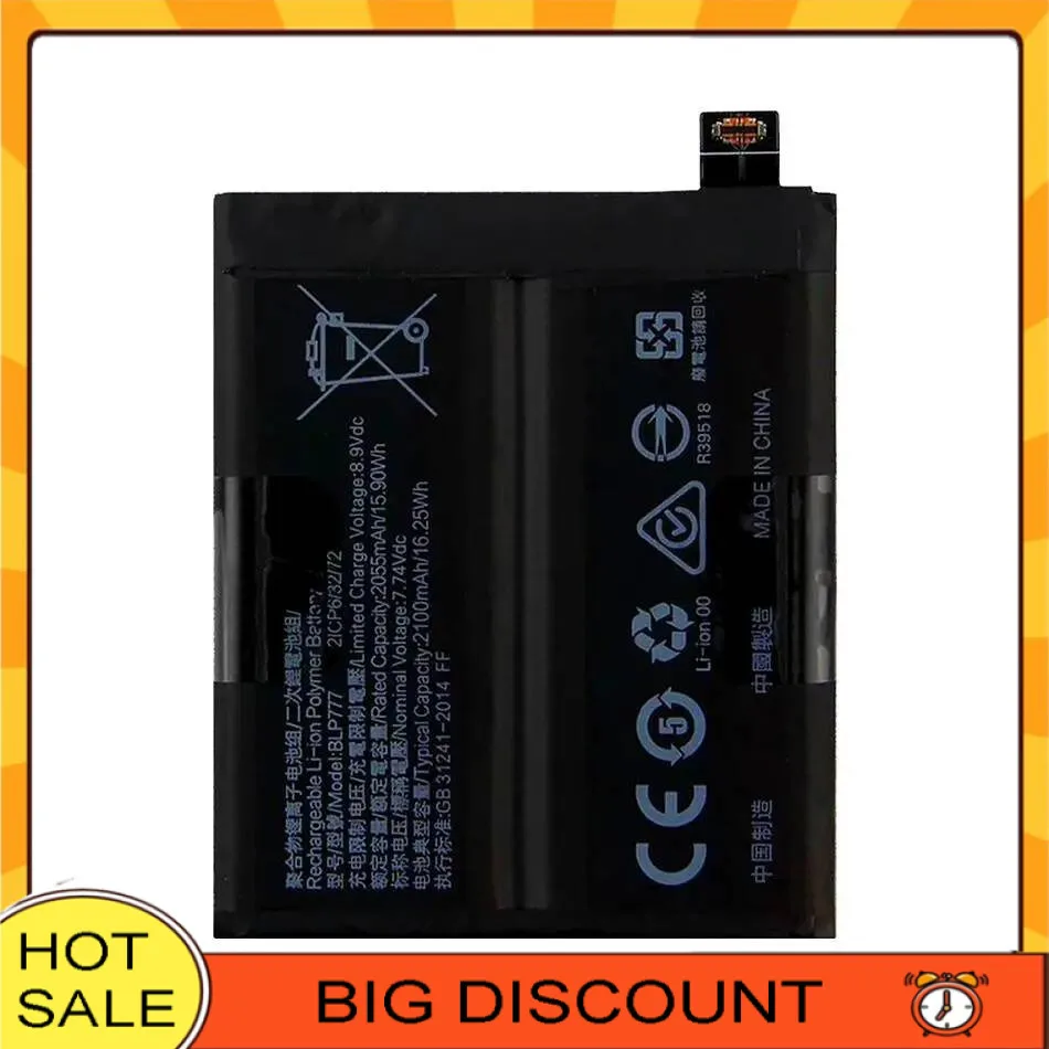 

2100Mah Mobile Phone Battery For Oppo Realme X50 Pro 5G BLP777 Reliable Power Supply