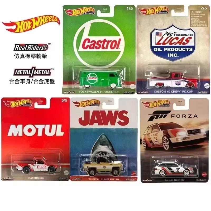 Hot Genuine Hot Wheels Entertainment Pop Culture Oil Set Topgun Pors Rs Shark Alloy Car Vanquish 007 2000gt Toy Collection Gifts