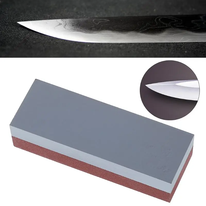 400# 1500# Whetstone Sharpener for Kitchen Fruit Outdoor Knife Durable Kitchen Hosuehold Tool Convenient and Practical